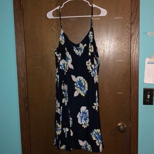 Floral Spaghetti Strap Dress
